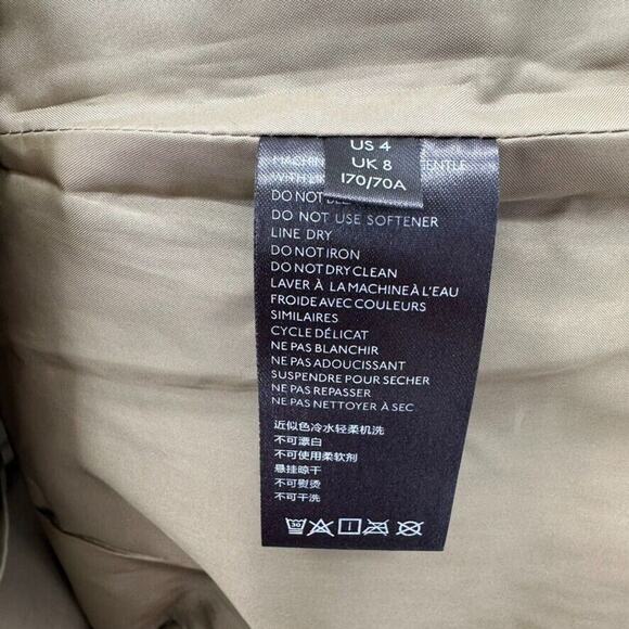 NWT Free People Modern Femme Vegan Leather Mini Skirt Size 4 Green Preppy Boho - Picture 8 of 10